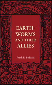 Earthworms and their Allies