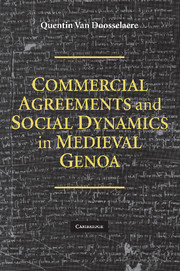 Commercial Agreements and Social Dynamics in Medieval Genoa