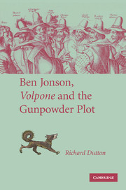 Ben Jonson, Volpone and the Gunpowder Plot