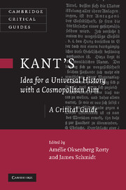 Kant's Idea for a Universal History with a Cosmopolitan Aim