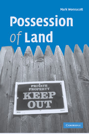 Possession of Land