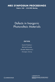 Defects in Inorganic Photovoltaic Materials