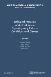 Biological Materials and Structures in Physiologically Extreme Conditions and Disease