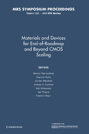 Materials and Devices for End-of-Roadmap and Beyond CMOS Scaling