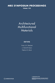 Architectured Multifunctional Materials