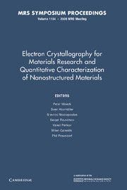 Electron Crystallography for Materials Research and Quantitive Characterization of Nanostructured Materials