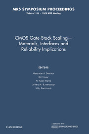 CMOS Gate-Stack Scaling — Materials, Interfaces and Reliability Implications