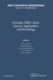 Actinides 2008 — Basic Science, Applications and Technology