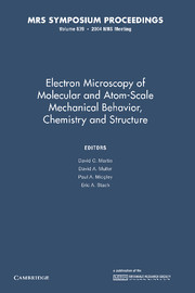 Electron Microscopy of Molecular and Atom-Scale Mechanical Behavior, Chemistry and Structure