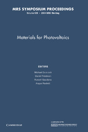 Materials for Photovoltaics