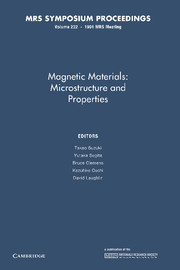 Magnetic Materials: