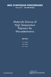 Materials Science of High Temperature Polymers for Microelectronics