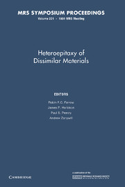 Heteroepitaxy of Dissimilar Materials