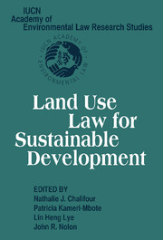 Land Use Law for Sustainable Development