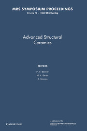 Advances in Structural Ceramics