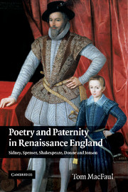 Poetry and Paternity in Renaissance England
