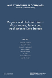 Magnetic and Electronic Films – Microstructure, Texture and Application to Data Storage