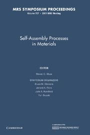 Self-Assemble Processes in Materials