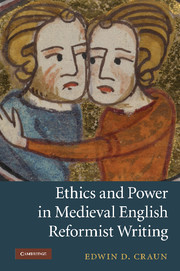 Ethics and Power in Medieval English Reformist Writing