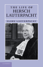 The Life of Hersch Lauterpacht