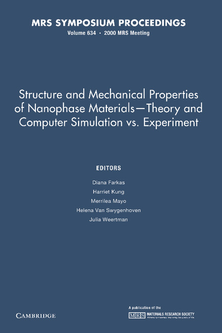 Structure and Mechanical Properties of Nanophase Materials – Theory and Computer Simulations vs. Experiment