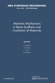 Atomistic Mechanisms in Beam Synthesis and Irradiation of Materials