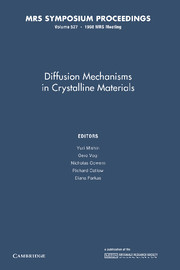 Diffusion Mechanisms in Crystalline Materials