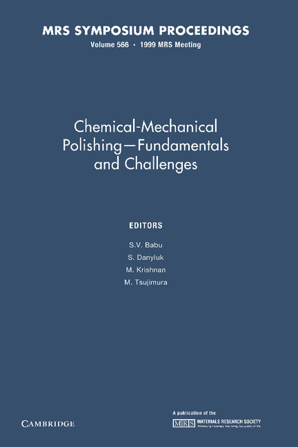 Chemical-Mechanical Polishing – Fundamentals and Challenges