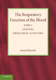 The Respiratory Function of the Blood