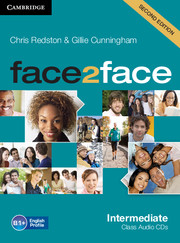 face2face Intermediate Class Audio CDs (3)