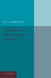 The Thermal Measurement of Energy