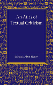 An Atlas of Textual Criticism