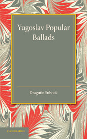 Yugoslav Popular Ballads