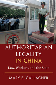 Authoritarian Legality in China