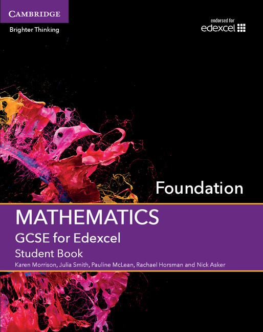 GCSE Mathematics for Edexcel Foundation Student Book with Online Subscription (2 Years)