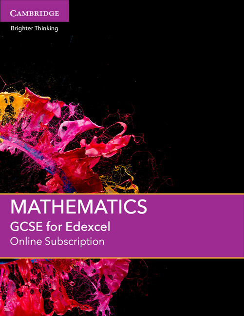 GCSE Mathematics for Edexcel Online Subscription (2 Years)