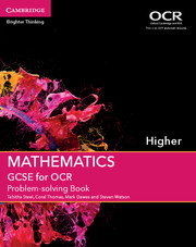 GCSE Mathematics for OCR Higher Problem-solving Book