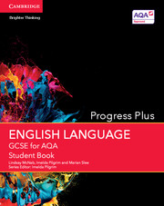 GCSE English Language for AQA Progress Plus