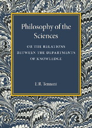 Philosophy of the Sciences