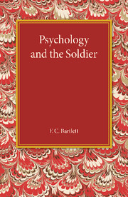 Psychology and the Soldier