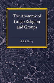 The Anatomy of Lango Religion and Groups
