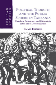 Political Thought and the Public Sphere in Tanzania