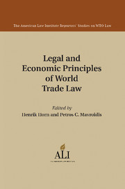 The American Law Institute Reporters Studies on WTO Law