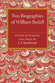 Two Biographies of William Bedell