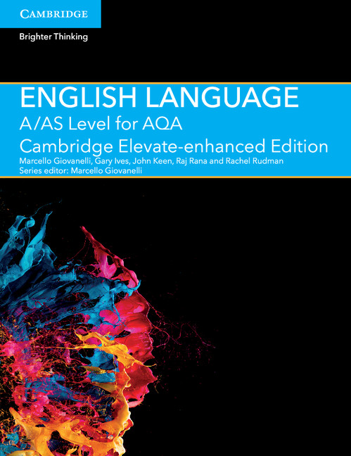 A/AS Level English Language for AQA Digital Student Book (2 Years)