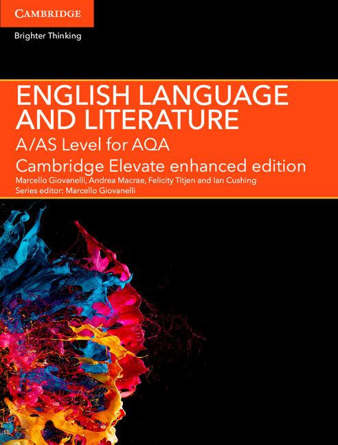 A/AS Level English Language and Literature for AQA Digital Student Book (2 Years)