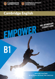 Cambridge English Empower Pre-intermediate