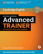 Advanced Trainer Six Practice Tests with Answers with Audio