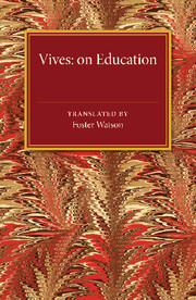 Vives: On Education