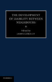 The Development of Liability between Neighbours